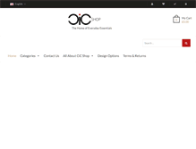 Tablet Screenshot of cicshop.co.uk